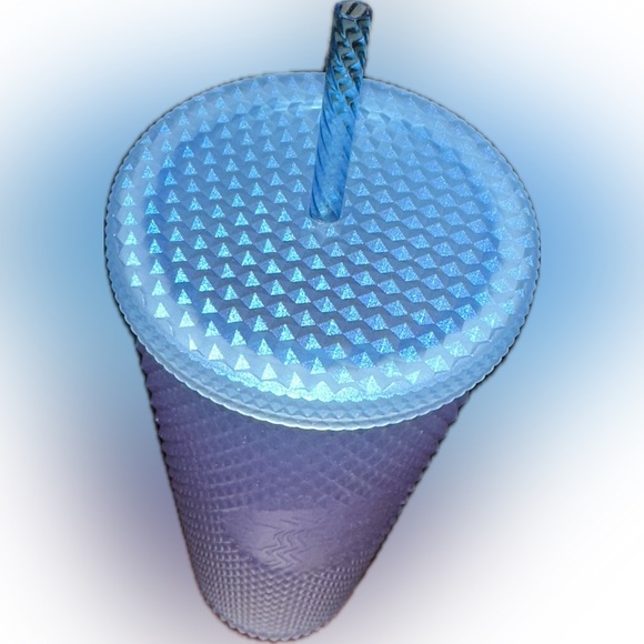 NWT | Starbucks 2024 studded ombré tumbler | blue/purple | Venti 24oz - Picture 3 of 4